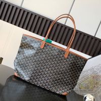 Goyard Artois Bag In Goyardine Canvas Brown