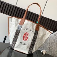 Goyard Belharra Bag In Goyardine Canvas Black