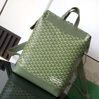 Goyard Cisalpin Backpack In GSH-001 Goyardine Canvas Green