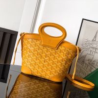 Goyard Beluga Mini Bag In Goyardine Canvas Yellow