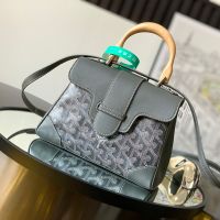 Goyard Saigon Souple Mini Bag In Goyardine Canvas Grey