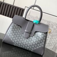 Goyard Saigon Tote Bag In Goyardine Canvas Grey