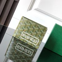Goyard Saint-Florentin Wallet In GYD-233 Goyardine Canvas Green